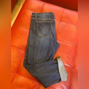 JOES Jeans Cotton Jeans Dark Wash Cropped Ankle Jeans